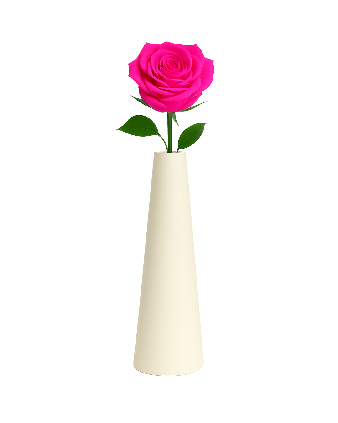 Single Stem Pink Preserved Roses in Bloom | Tesoro Bloom