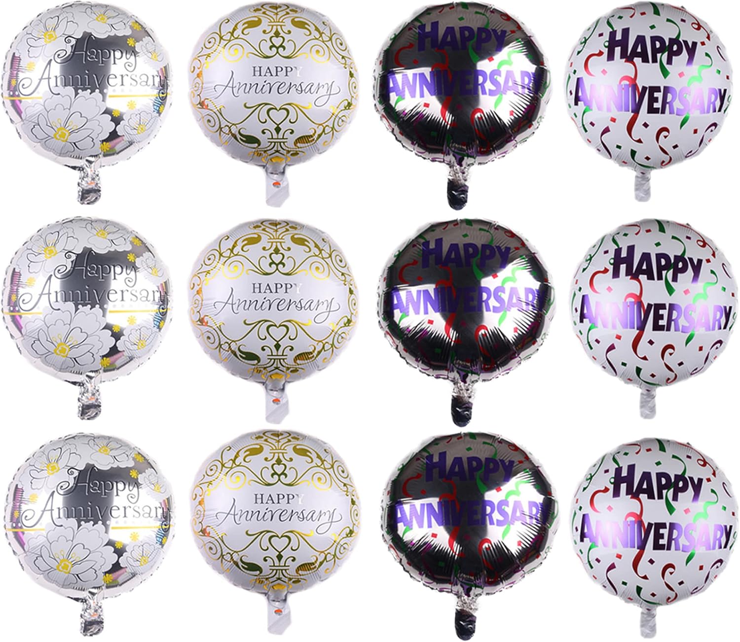 “Happy Anniversary” Balloon – Celebration Accessory | Tesoro Bloom
